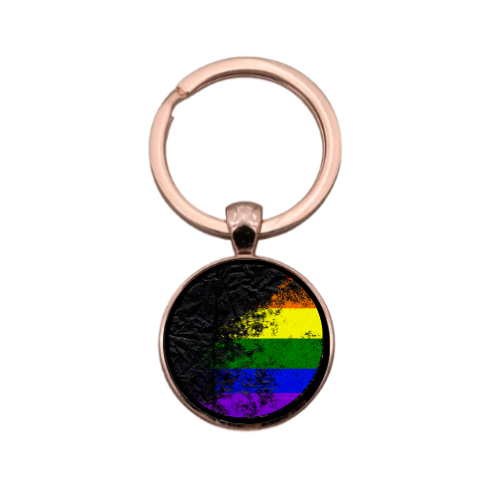 LBGTQ+ PRIDE Custom Keychain