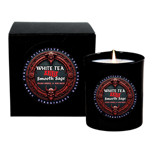 WHITE TEA & SMOOTH SAGE VEGAN CANDLE