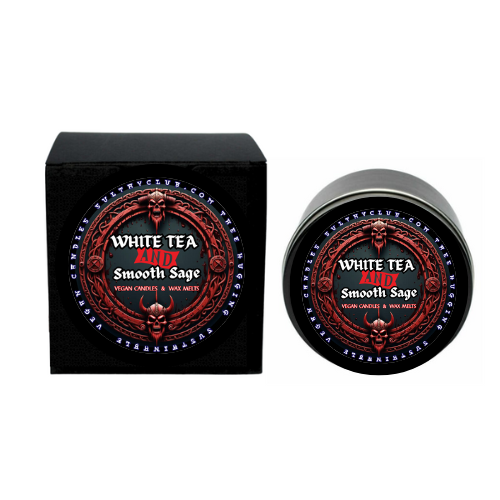 WHITE TEA & SMOOTH SAGE VEGAN CANDLE