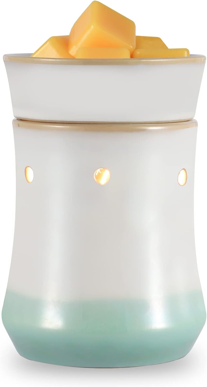 Metal Wax Warmer Electric,Wax melt Warmer,Candle Wax Burner, Candle Warmer,Candle Melter,for Home Office Décor and Gifts for Holiday(Moon/Flower Fairy)…