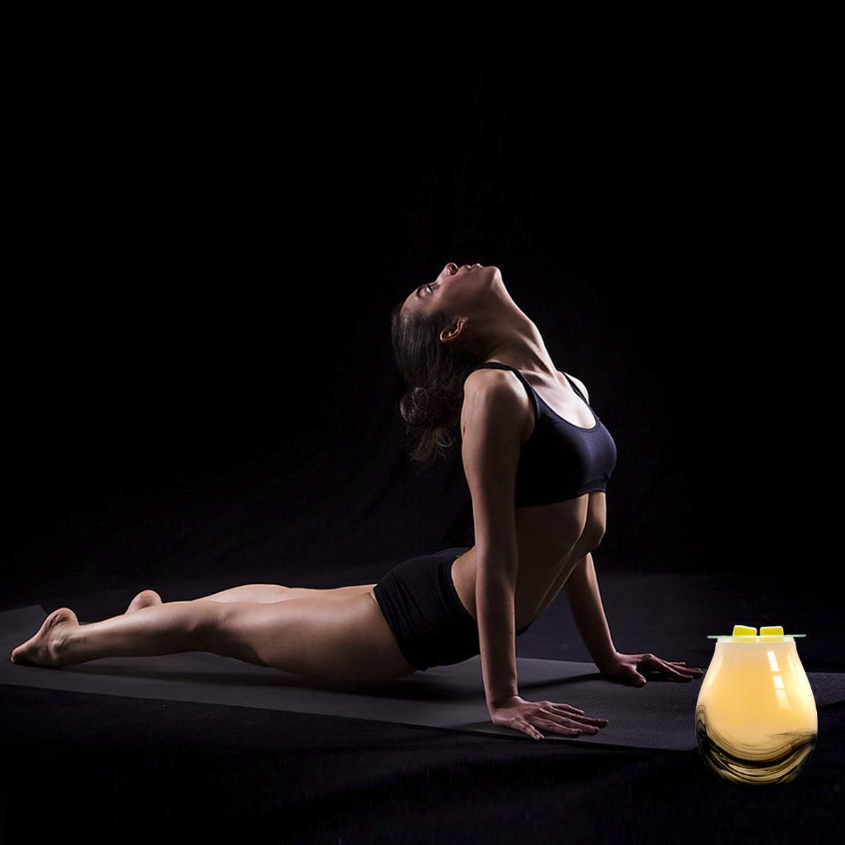 Electric Wax Melts Warmer Burner Essential Oil Warmer Wax Tart Burner Fragrance Night Light Aroma Decorative for Home Office Bedroom Living Room Decor Gifts (Light Green)