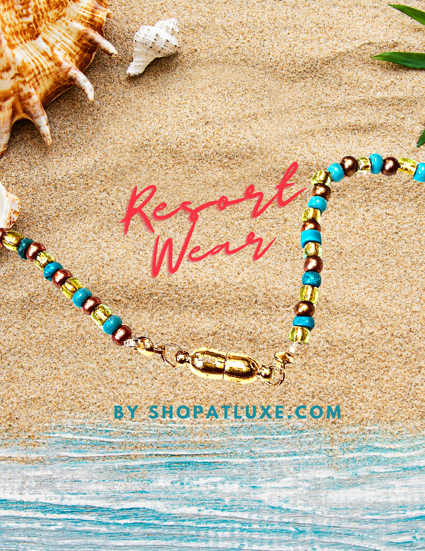 Amanda Koss Art Resort Wear Collection Heart Necklace