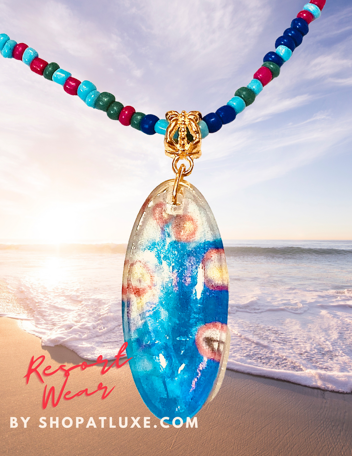 Amanda Koss Art Resort Wear Collection Necklace