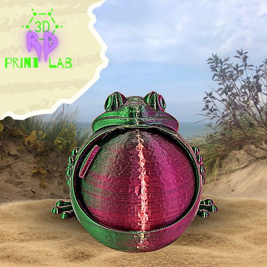 BULLFROG WITH SECRET COMPARTMENT 3D PRINT