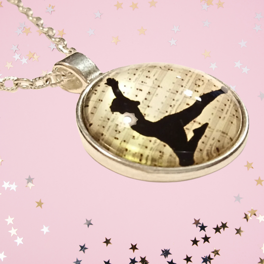 Exquisite Ballet Dancer Necklace