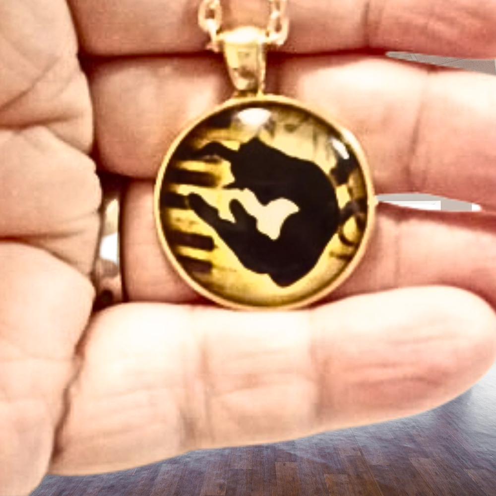 Ballet Dancer Rose Gold Necklace