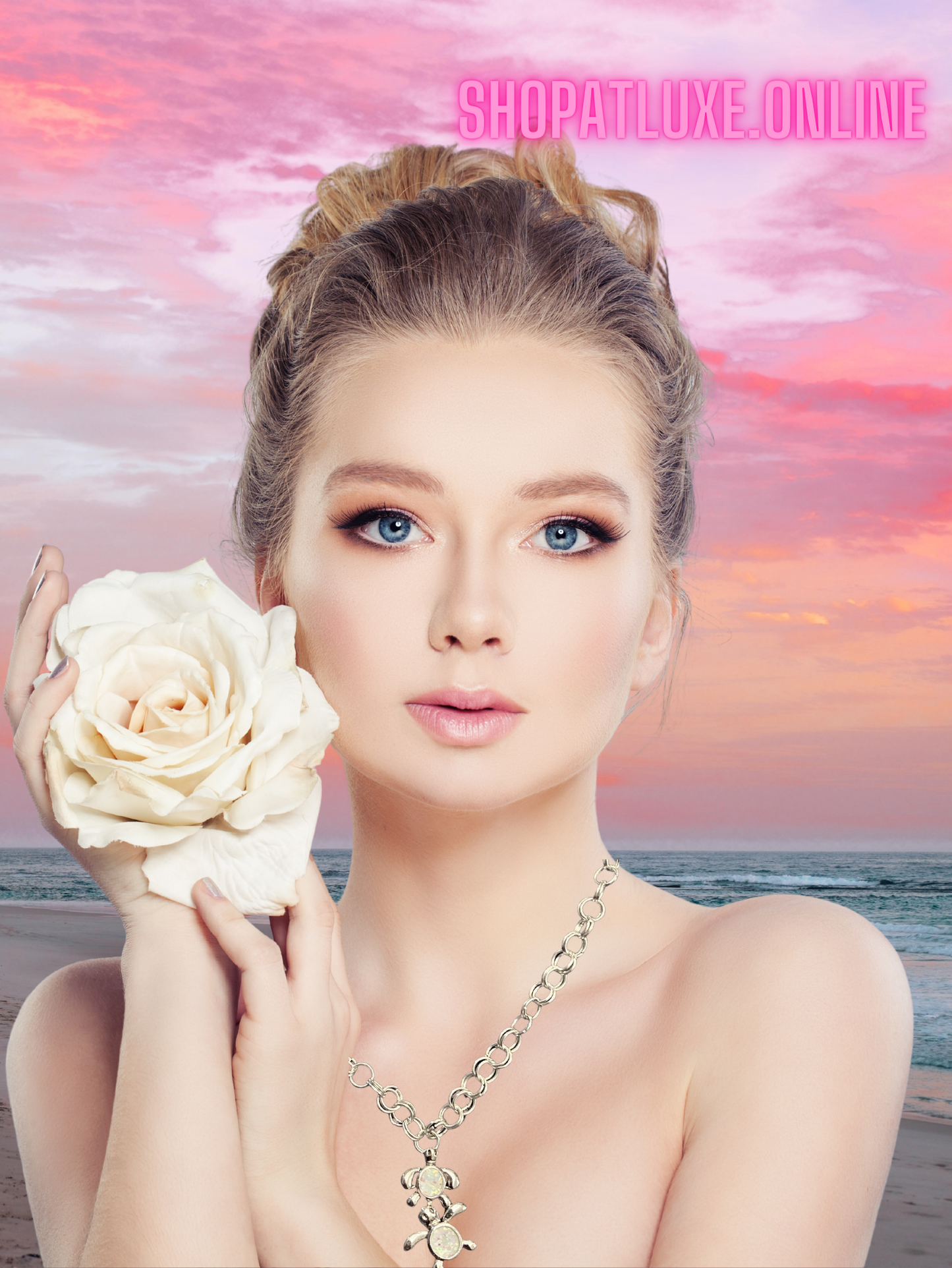 Sea Turtles Resort Wear Chainmaille Choker