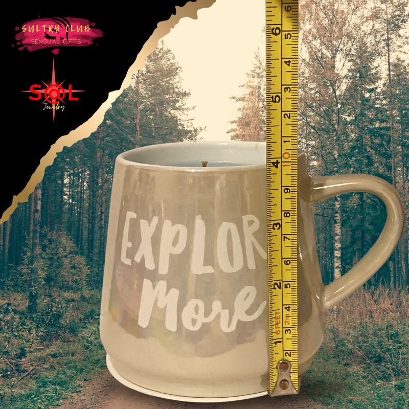 EXPLORE MORE - Endless Weekend Type Mug Candle