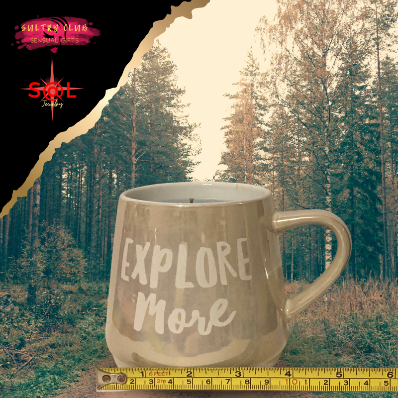 EXPLORE MORE - Endless Weekend Type Mug Candle