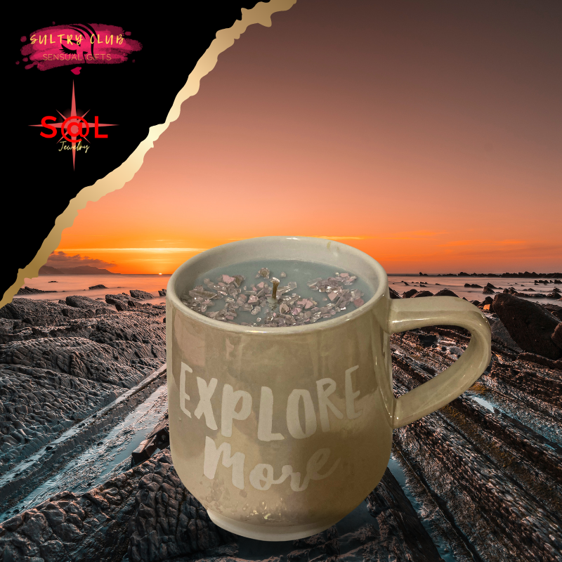 EXPLORE MORE - Endless Weekend Type Mug Candle