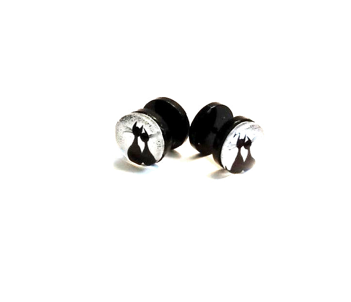 FELINE FINE Black Titanium Cheater Plugs