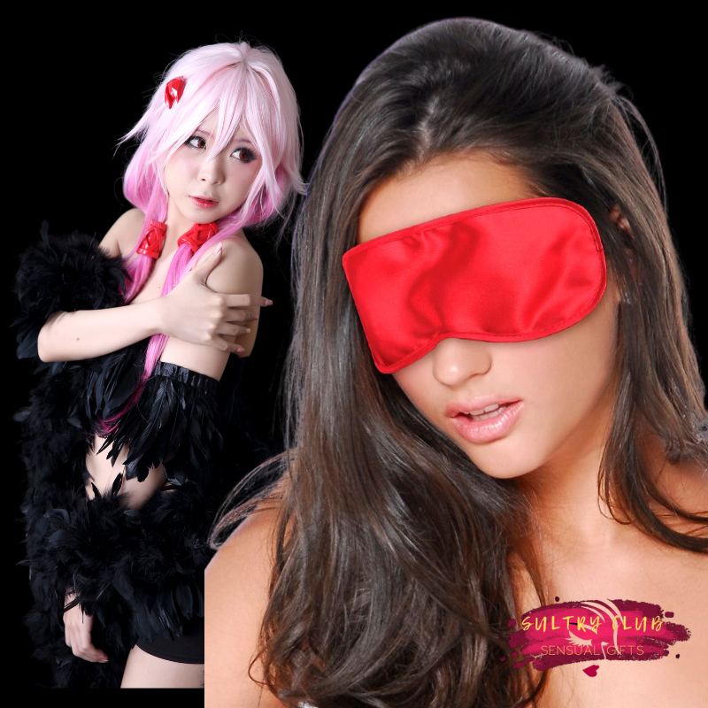 Fetish Fantasy Love Mask-red Satin