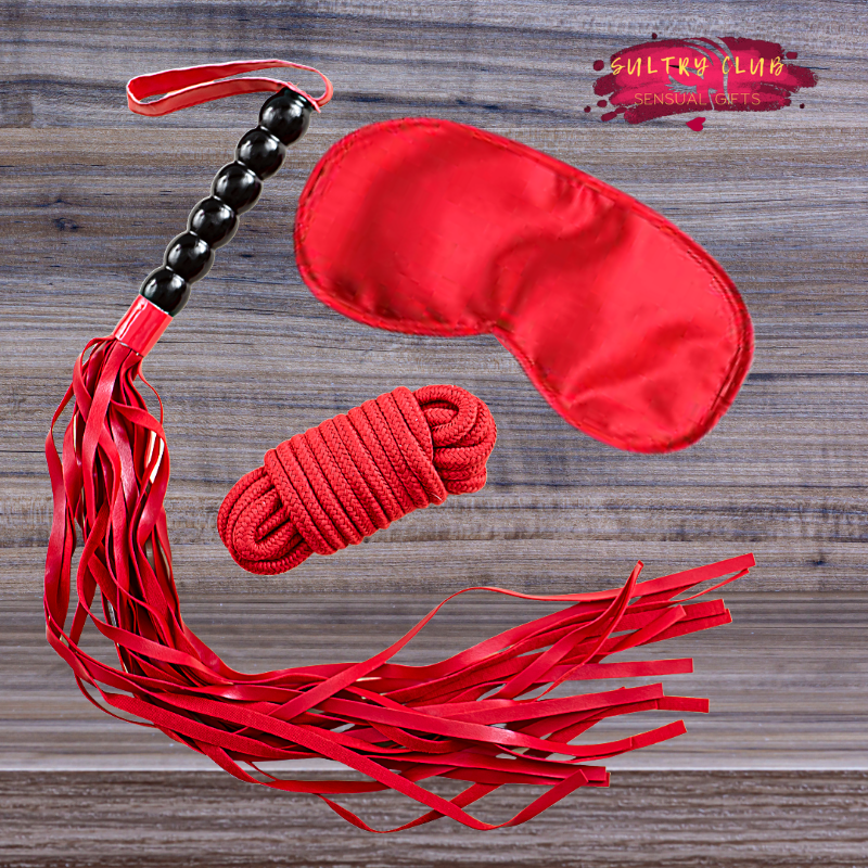 Fetish Fantasy Love Mask-red Satin
