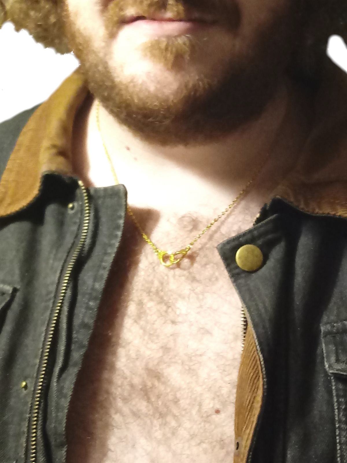 Silver Freedom Handcuffs Necklace