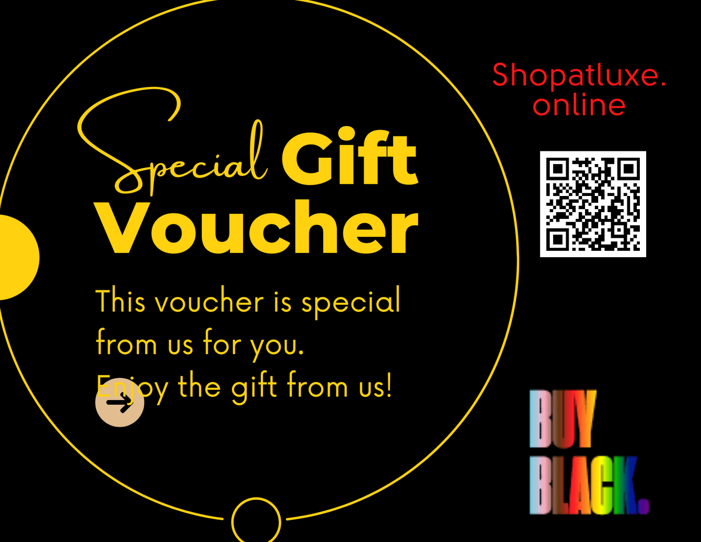 YOU'RE SPECIAL GIFT CARD - Shopatluxe.Online