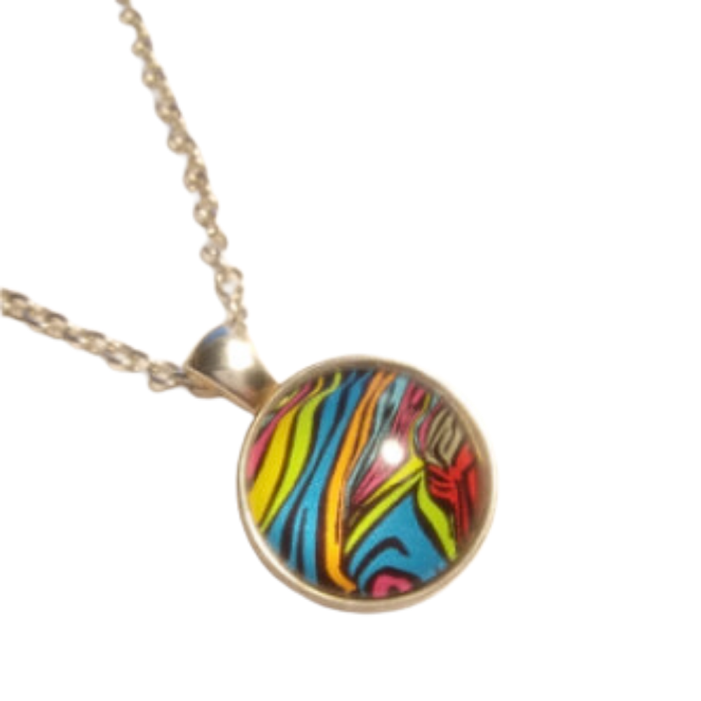 Happy Pride Swoosh Necklace