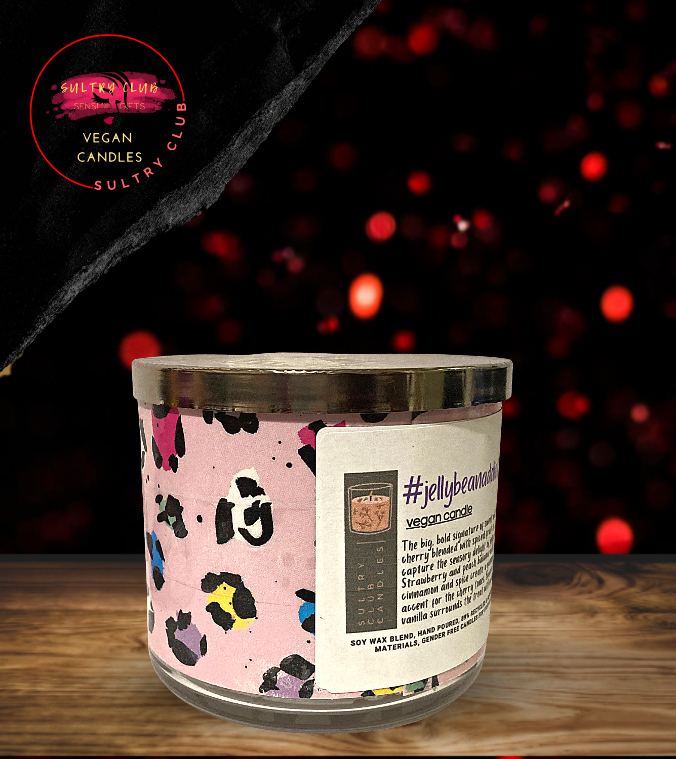 #JELLYBEANADDICT Vegan Candle