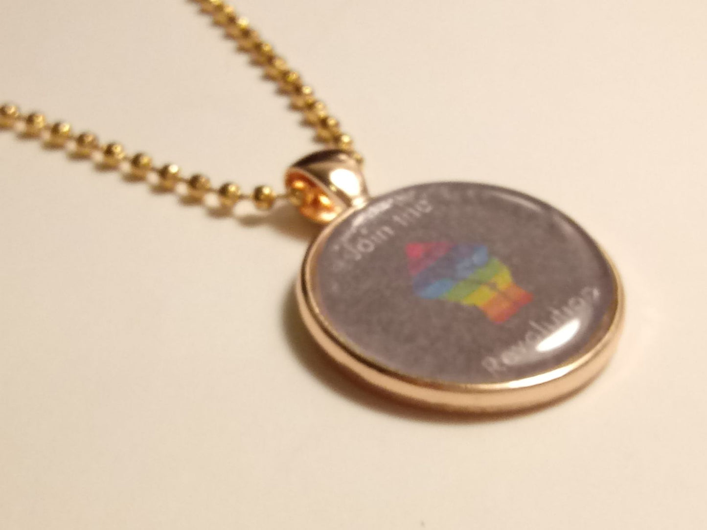 Join The Revolution Original Protest Necklace