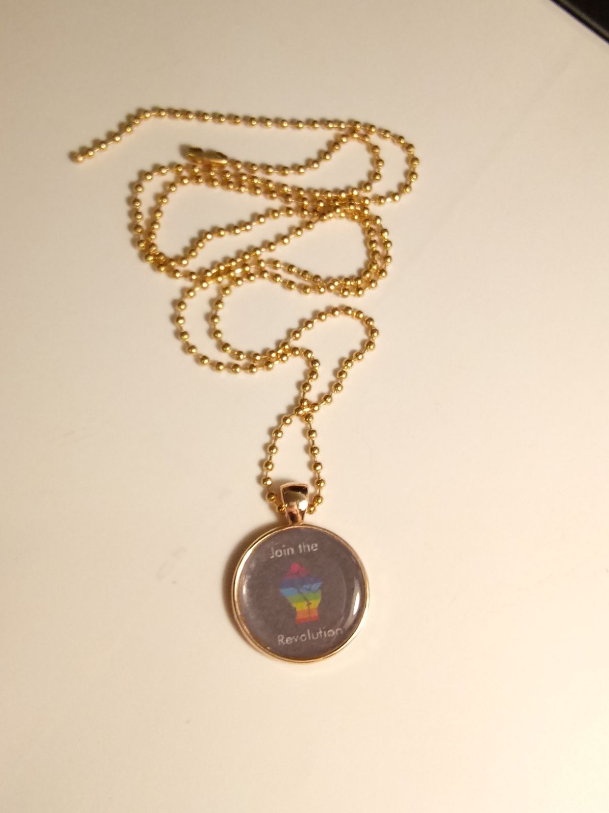 Join The Revolution Original Protest Necklace