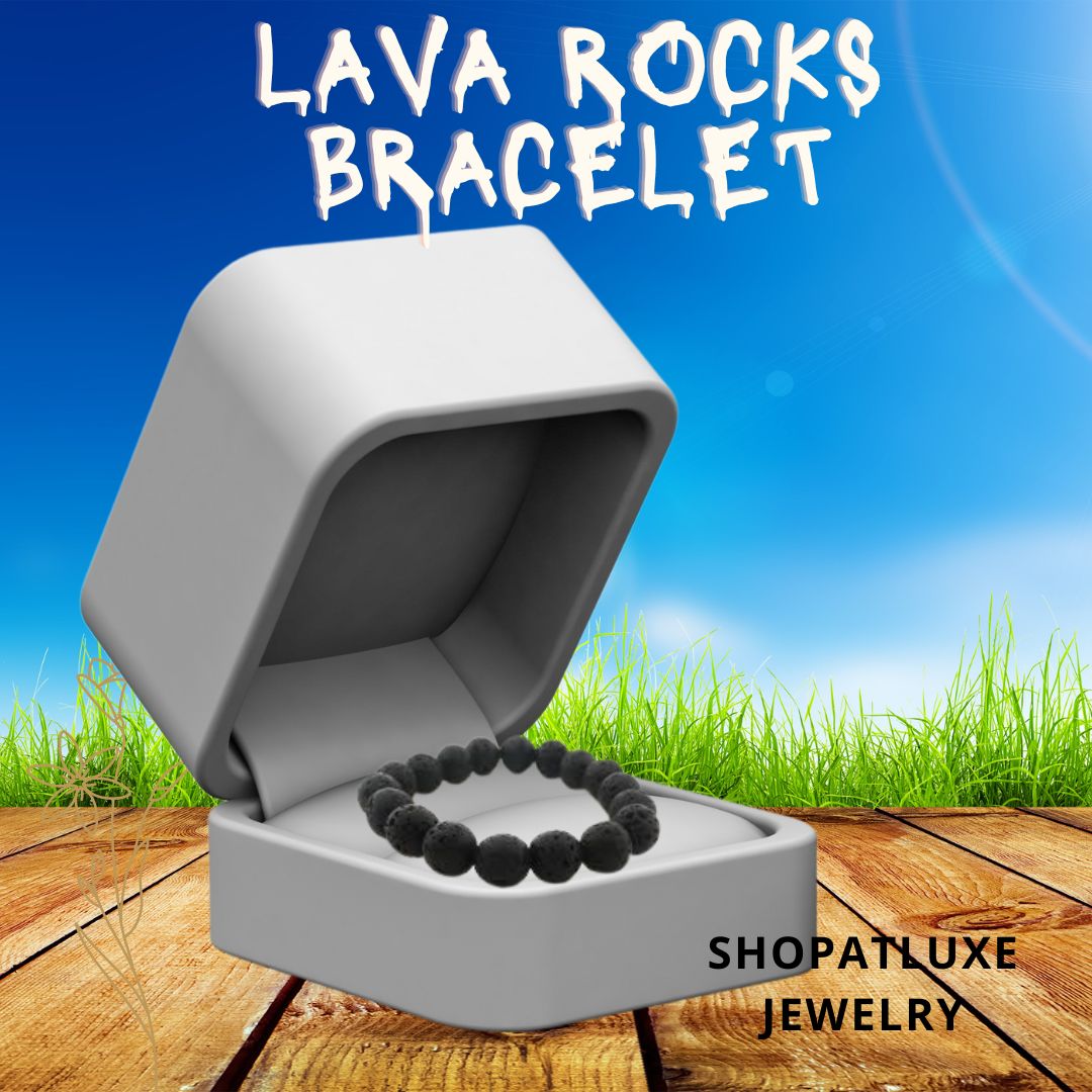 Lava Rocks Bracelet