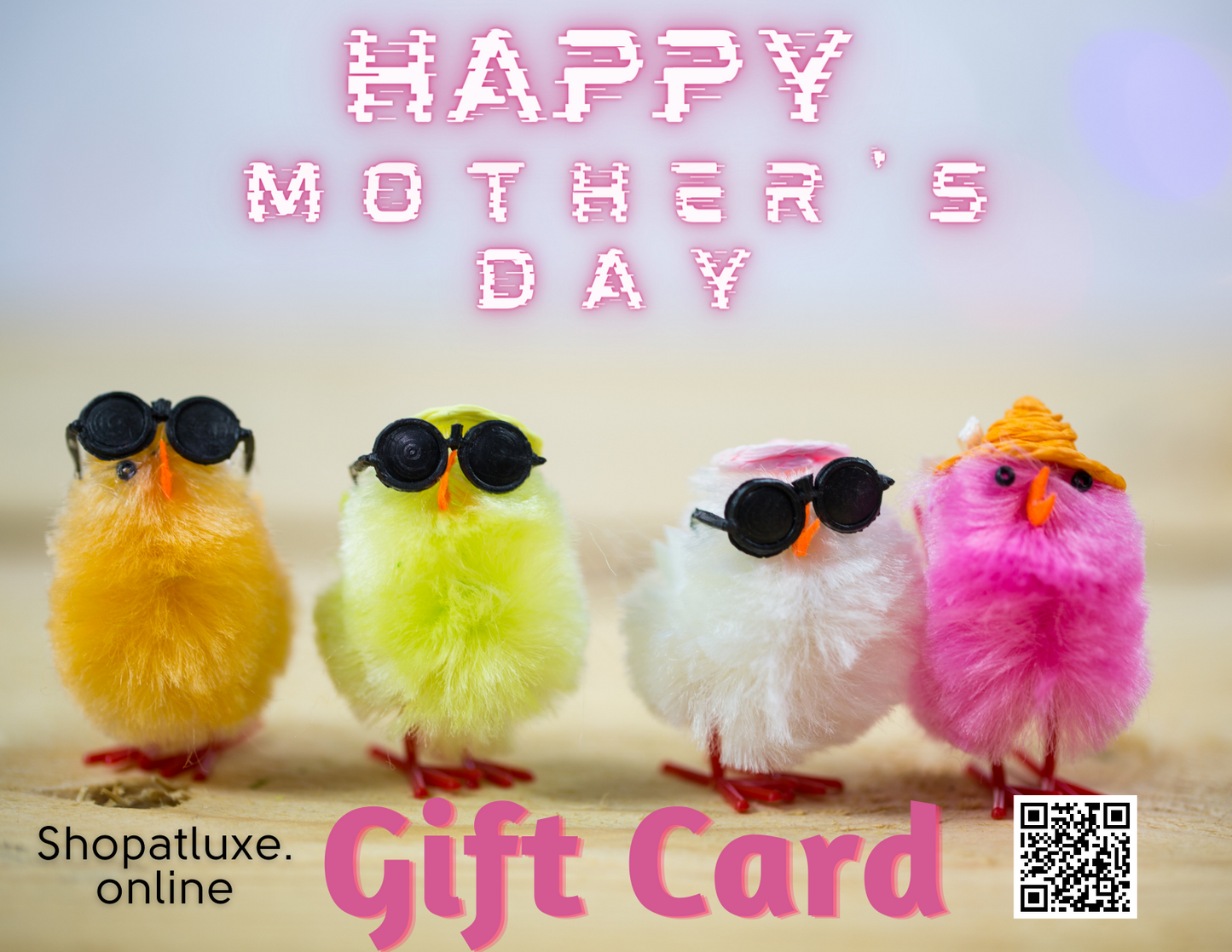 MOTHERS DAY GIFT CARD - Shopatluxe.Online