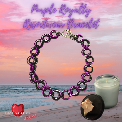 Purple Royalty Resortwear Armlet/Bracelet