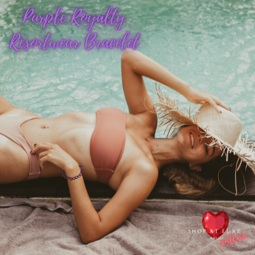 Purple Royalty Resortwear Armlet/Bracelet