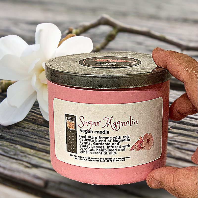 SUGAR MAGNOLIA Vegan Candle