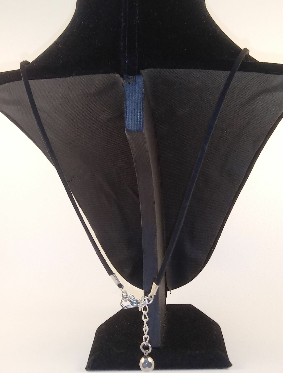 Triple Moon Goddess Soft Suede Necklace