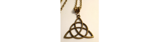 Triquetra Trinity Celtic Knot Necklace