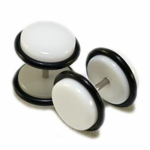 Acrylic 12mm Cheater Plugs 18g