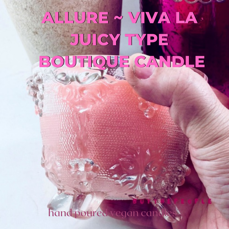 ALLURE- Viva La Juicy Type Candle In Crystal Challice