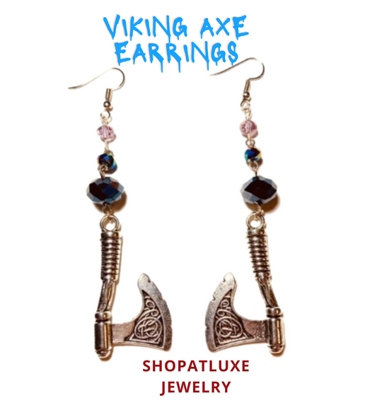 Global Tour Collection Viking Axe Earrings