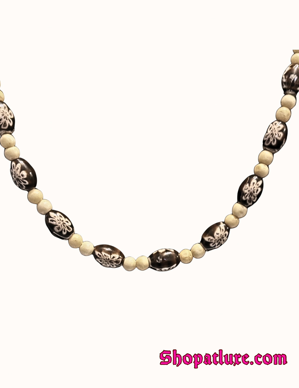Tribal Hand Beaded Necklace with optional bracelet