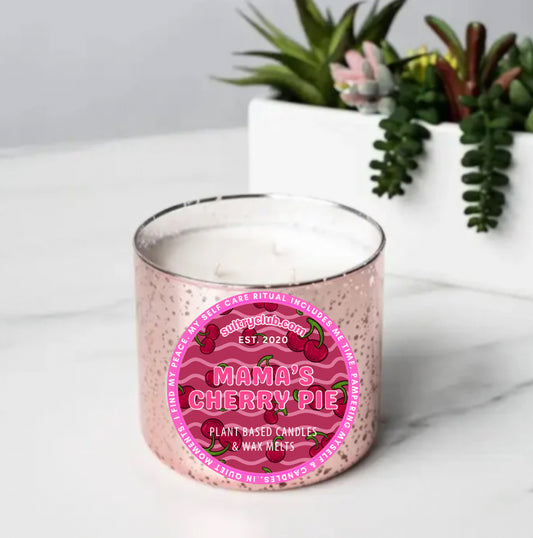 Mama's Cherry Pie Vegan Candle