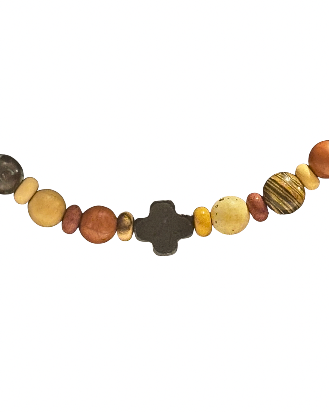 Tribal Hand Beaded Necklace