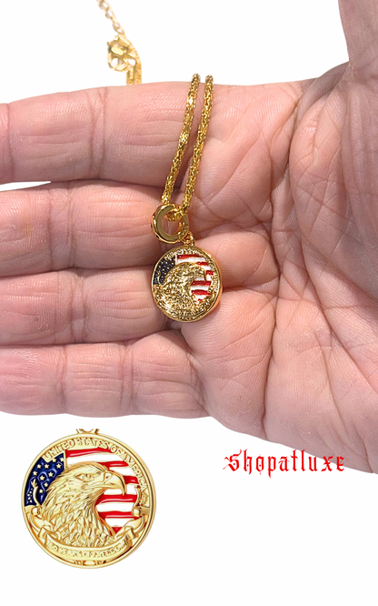 250th USA Anniversary Necklace