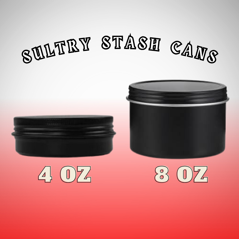 420 Stash Tin - Round Storage Container