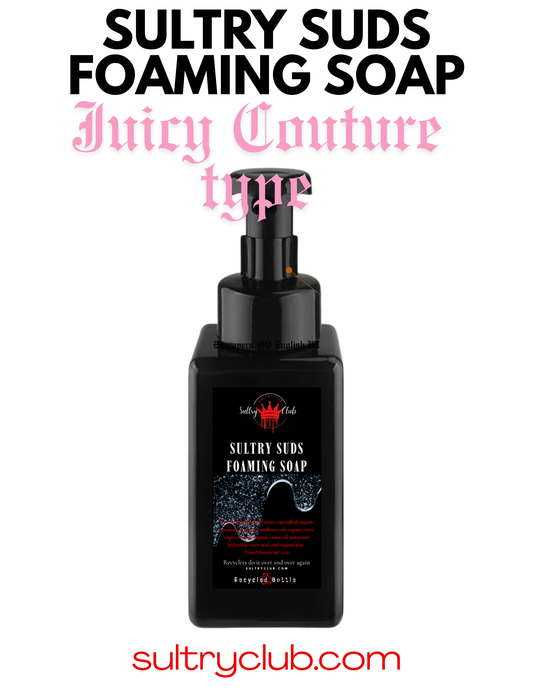 Sultry Suds™ Vegan Foaming Soap (Juicy Couture type)