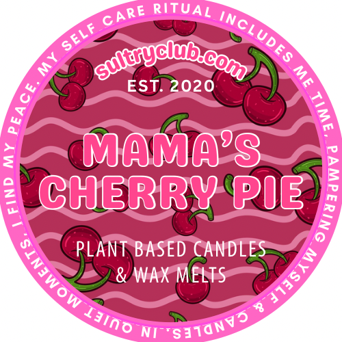 Mama's Cherry Pie Vegan Candle