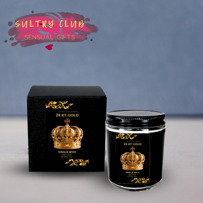 24 Kt Gold Vegan Candle