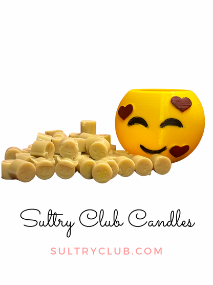 Emoji Wax Melts With 3D Printed Jar