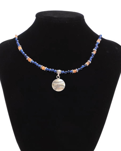Detroit Tigers Baseball Fan Necklace