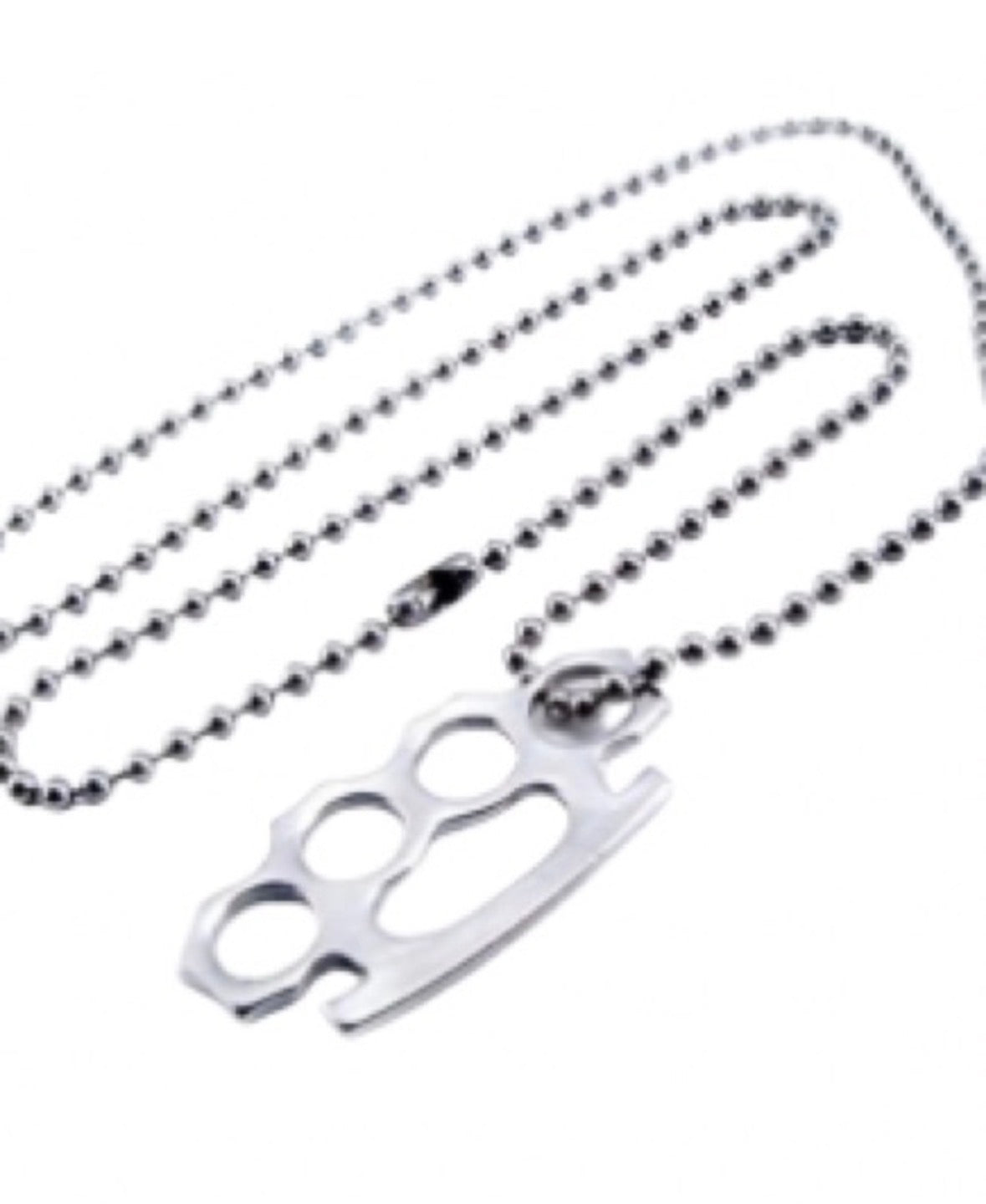 Brass Knuckle Duster Necklace