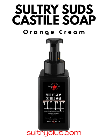 Sultry Suds™ Vegan Foaming Soap (Orange Cream)