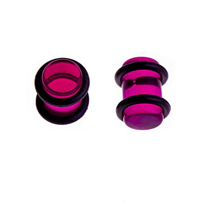 Ear Gauges Stretching Kit 14G-00G Acrylic Sprial Tapers Plugs Expander Sets Heart Tunnels Piering Jewelry Horeseshoes Taper For Ears