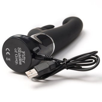 Fifty Shades of Grey"Greedy Girl" G-Spot USB Rechargeable Rabbit Vibrator