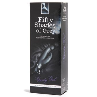 Fifty Shades of Grey"Greedy Girl" G-Spot USB Rechargeable Rabbit Vibrator