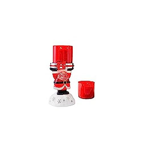 Bath and Body Works Holiday House Water Globe 3 Wick Light Up Candle Holder Pedestal (Candle NOT Included) (Holiday House)