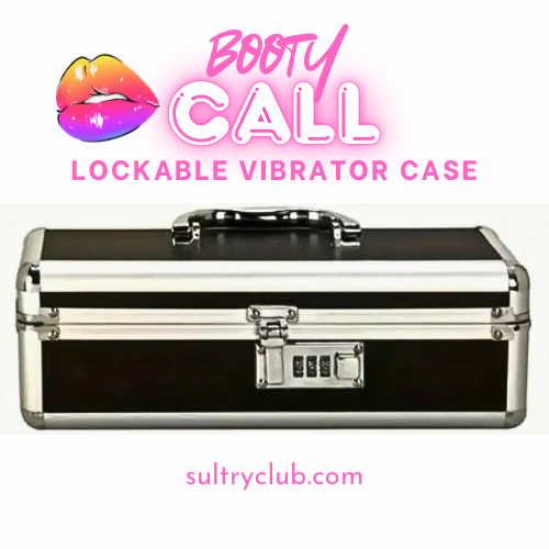Booty Call Lockable Vibrator Case